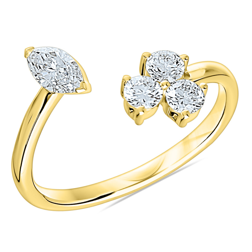 PURE DIAMOND ラボグロウンダイヤモンドFORTUNE リング